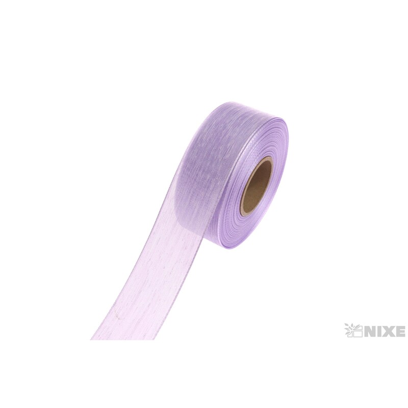 PLÁTNOVÁ STUHA EFEKT 40mmx25m*FIALOVÁ 108501