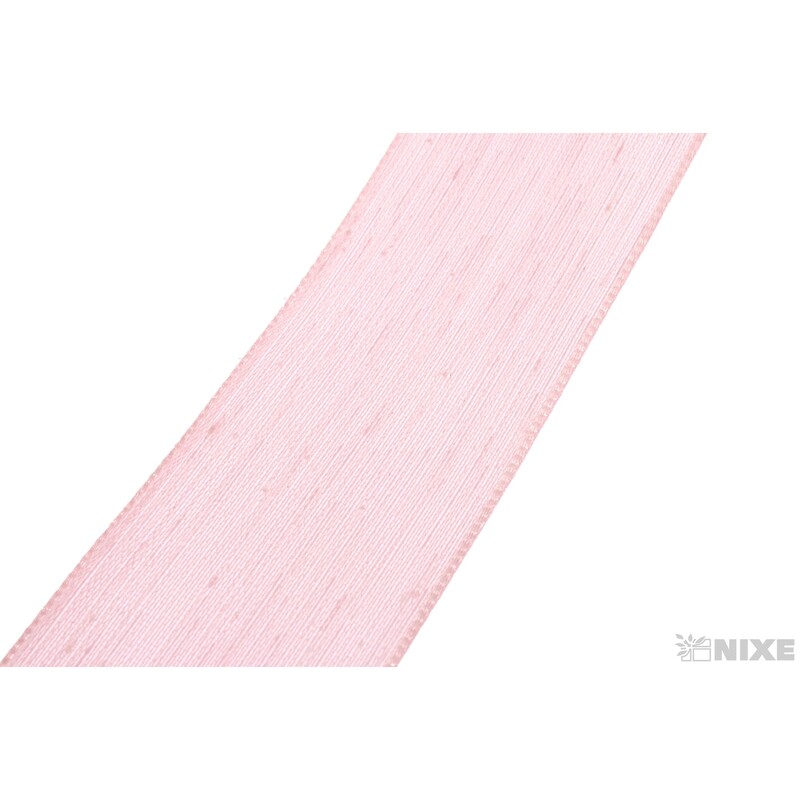 PLÁTNOVÁ STUHA EFEKT 40mmx25m*RŮŽOVÁ 108601