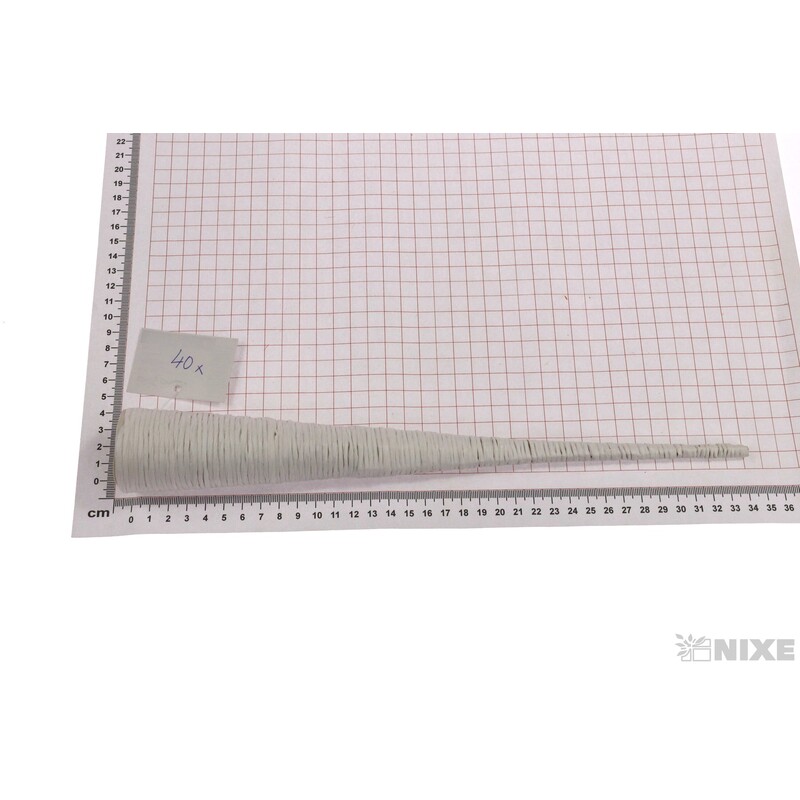 RŮŽEK 5x34cm*BÍLÁ