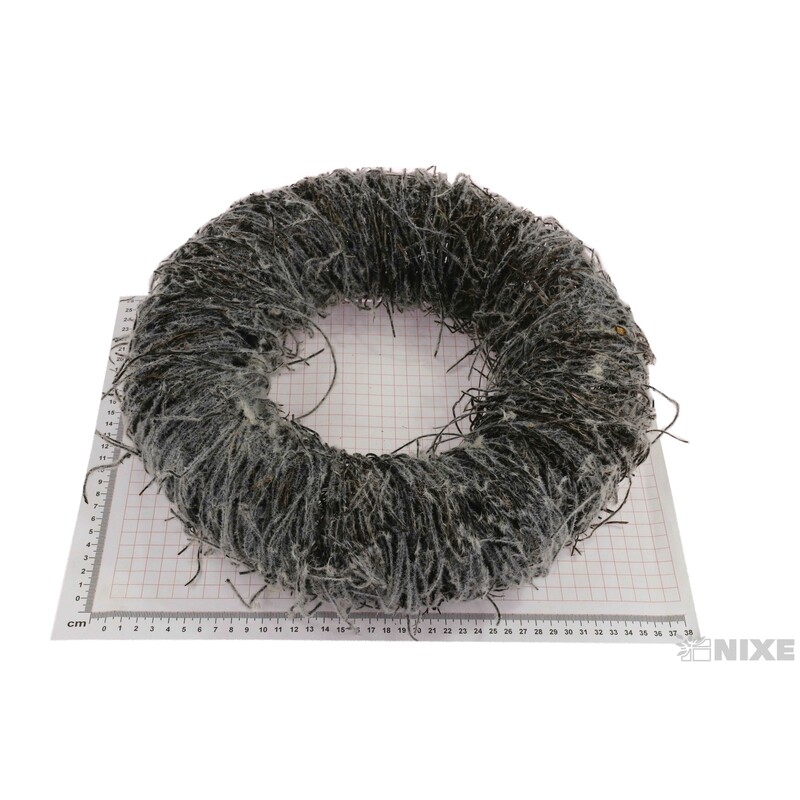 VĚNEC PROUTĚNÝ 35cm*BÍLÁ