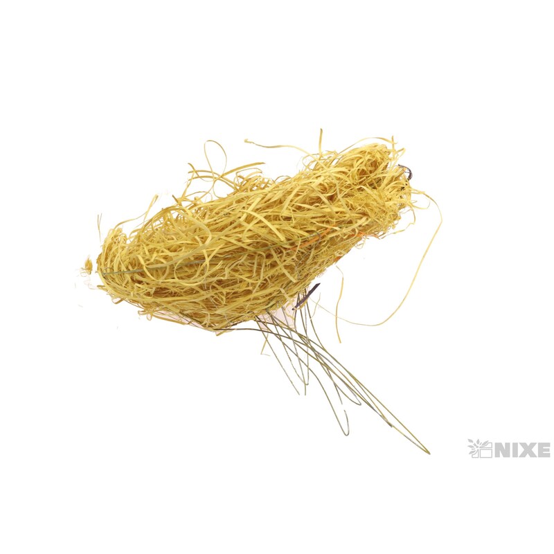 PODLOŽKA HNÍZDO SLÁMA 23cm,18cm a 14cm 3ks*MIX BAREV