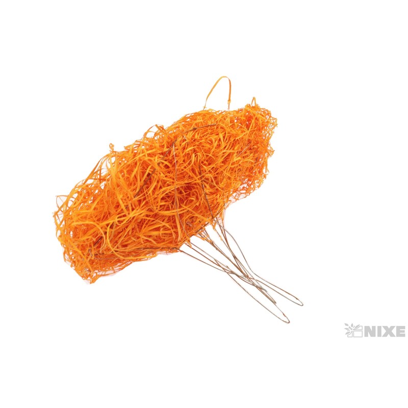 PODLOŽKA HNÍZDO SLÁMA 23cm,18cm a 14cm 3ks*MIX BAREV