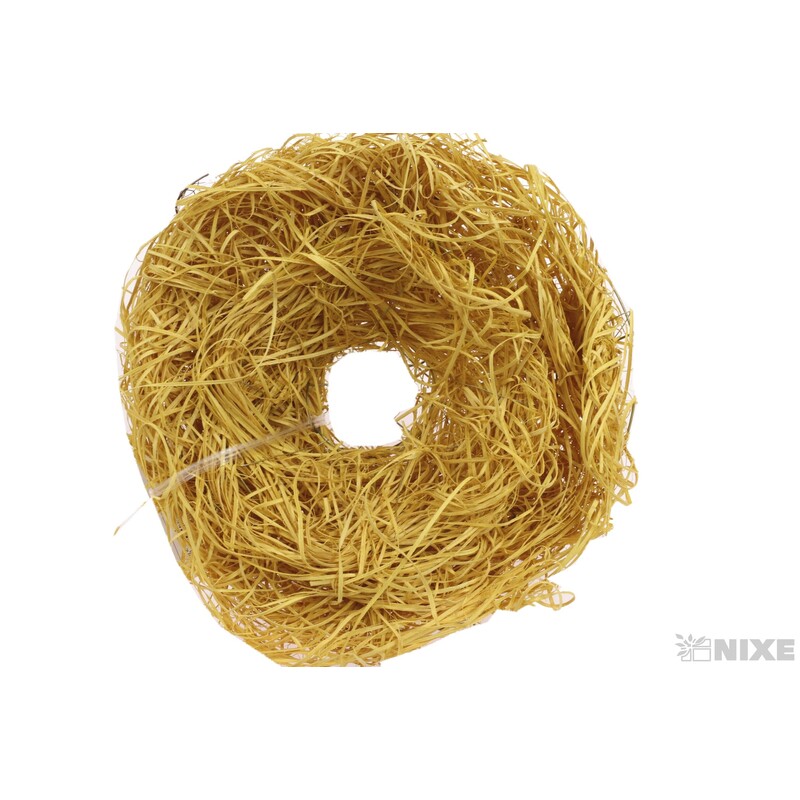 PODLOŽKA HNÍZDO SLÁMA 23cm,18cm a 14cm 3ks*MIX BAREV