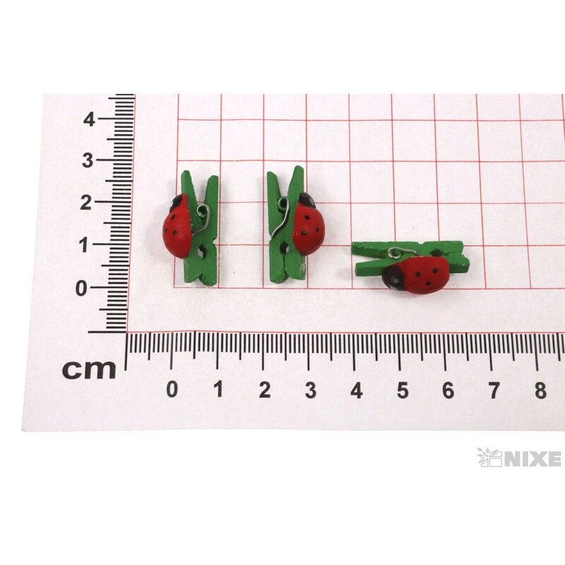 OZDOBNÝ KOLÍČEK BERUŠKA 1,5cmx2,5cm 24ks*