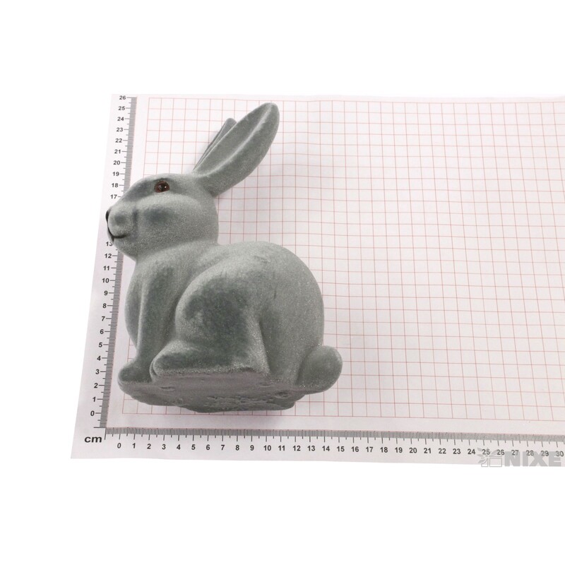 ZAJÍC 14x23cm*ŠEDÁ SV.