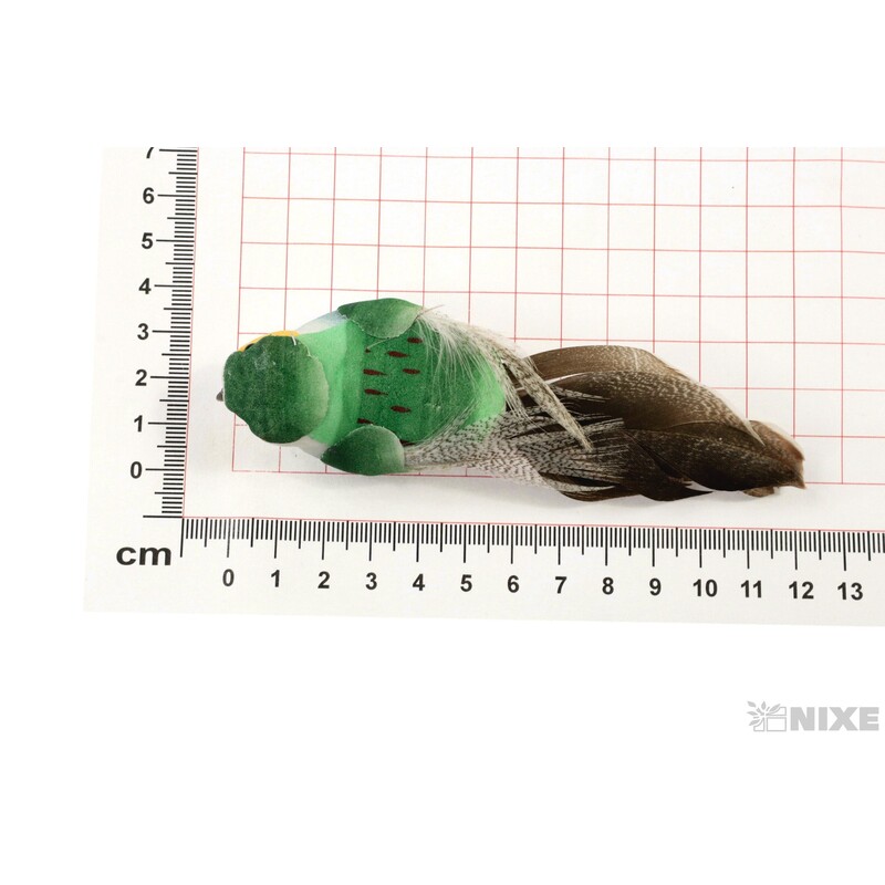 PTÁČEK KLIPS 10cm 12ks*MIX BAREV