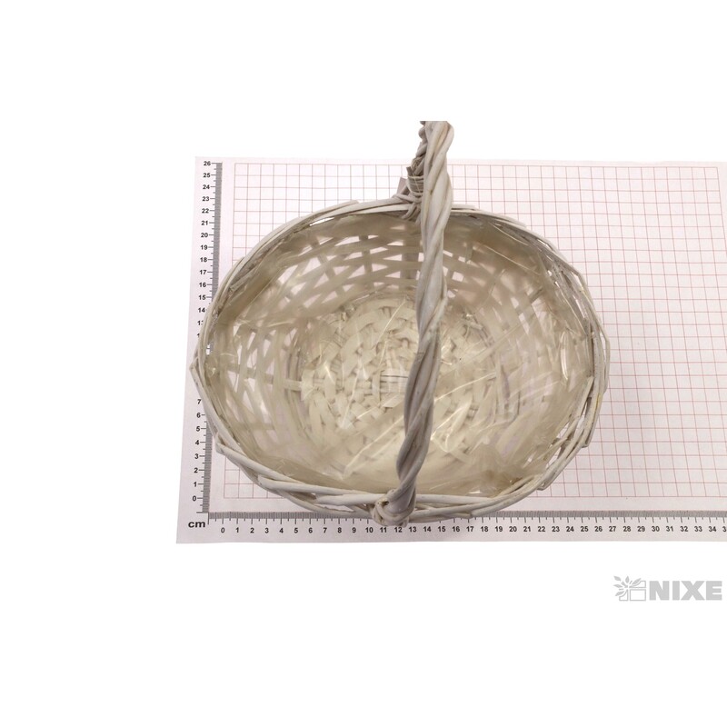 KOŠ 25x19x09cm*BÍLÁ