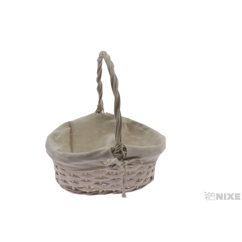 KOŠ 25x29x09cm*BÍLÁ