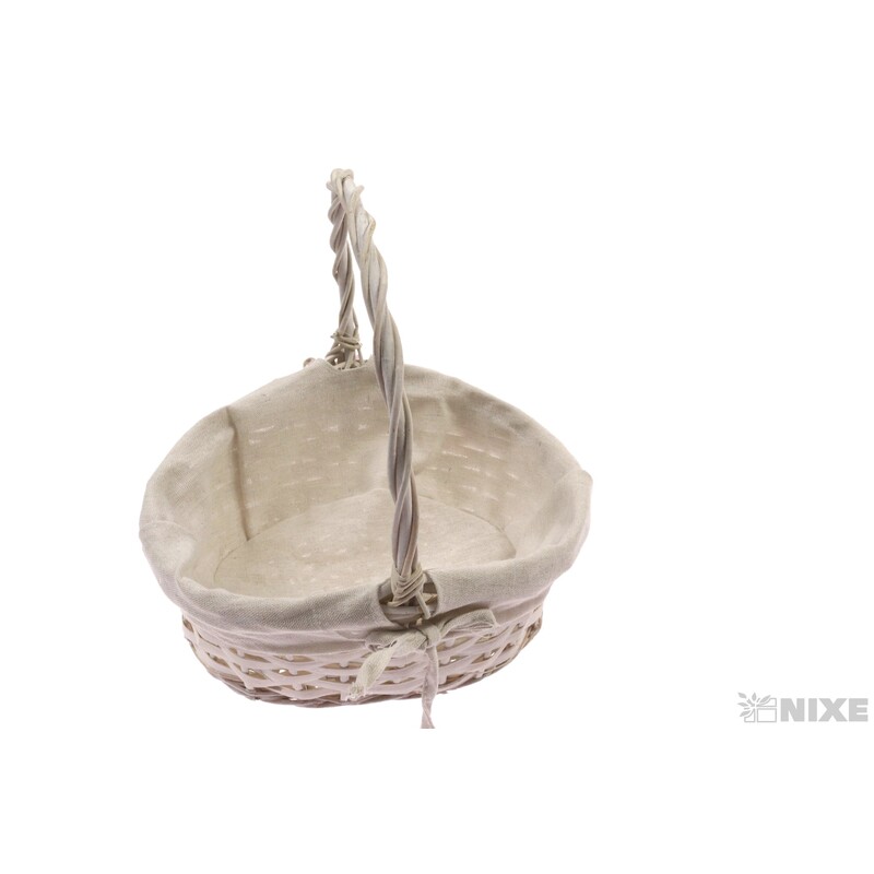 KOŠ 25x29x09cm*BÍLÁ