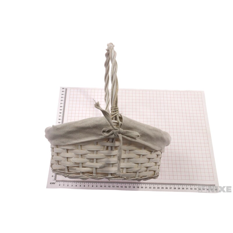 KOŠ 25x29x09cm*BÍLÁ