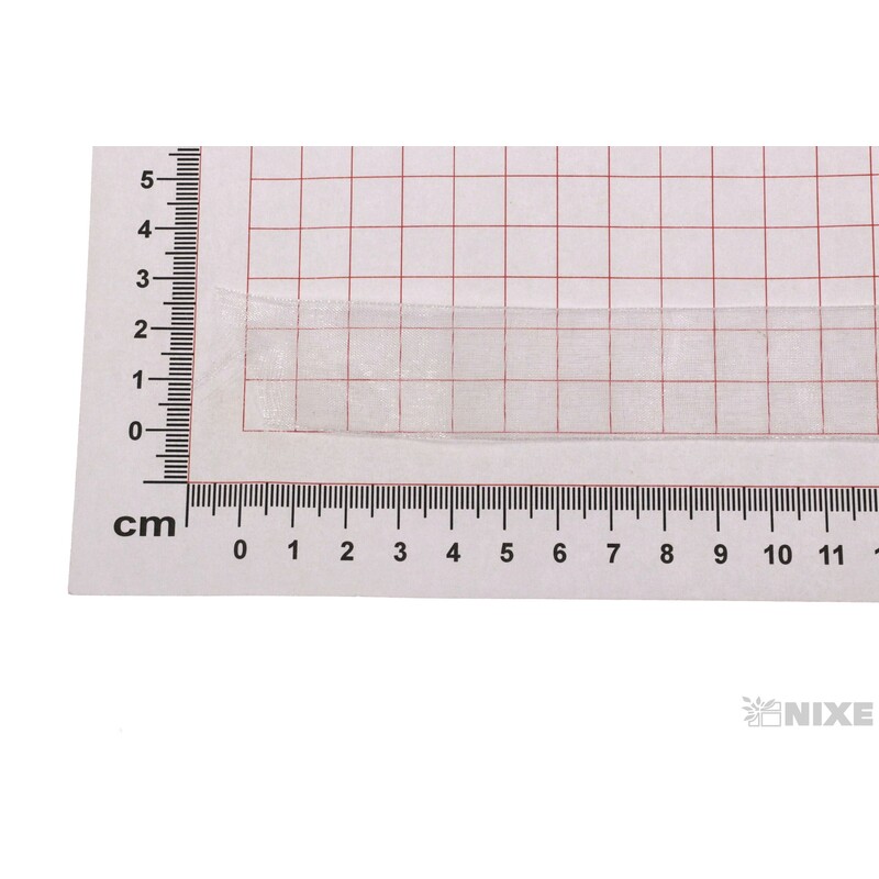 STUHA ORGANZA 25mmx50m*BÍLÁ 101