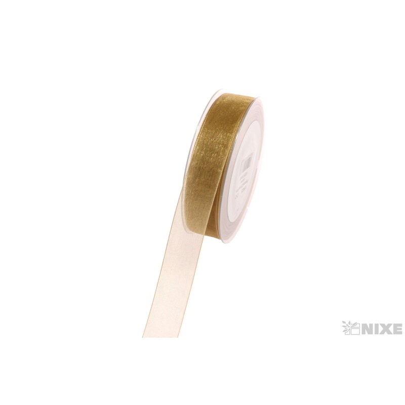 STUHA ORGANZA 25mmx50m*PŘÍRODNÍ 212