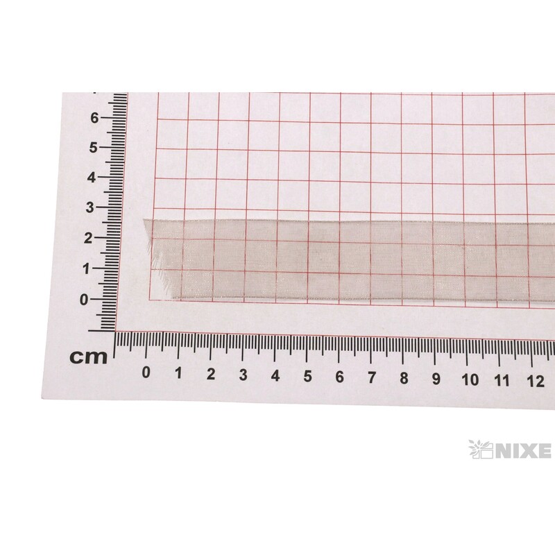 STUHA ORGANZA 25mmx50m*ŠEDOHNĚDÁ 261