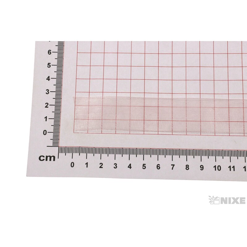 STUHA ORGANZA 25mmx50m*RŮŽOVÁ SV. 216