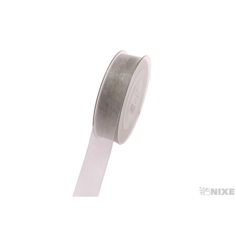 STUHA ORGANZA 25mmx50m*STŘÍBRNÁ 127