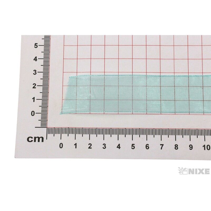 STUHA ORGANZA 25mmx50m*TYRKYSOVÁ 146