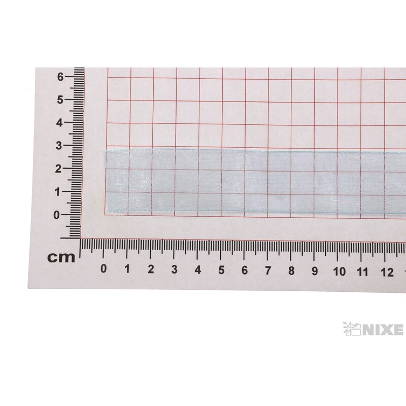 STUHA ORGANZA 25mmx50m*MODRÁ SV.153