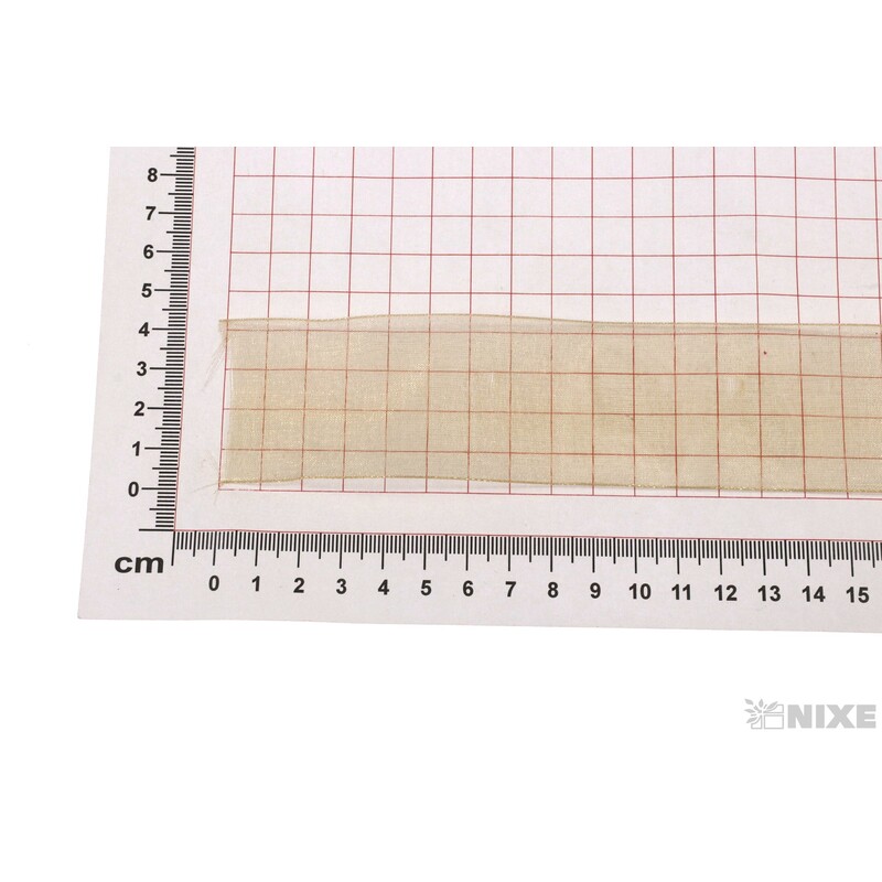 STUHA ORGANZA 40mmx50m*ZLATÁ 126