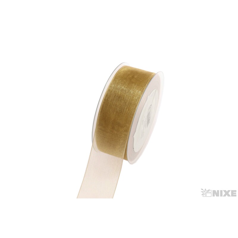 STUHA ORGANZA 40mmx50m*PŘÍRODNÍ 212