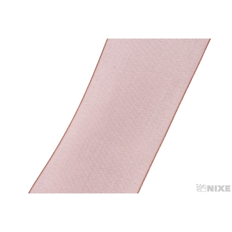 STUHA ORGANZA 40mmx50m*HNĚDÁ 132