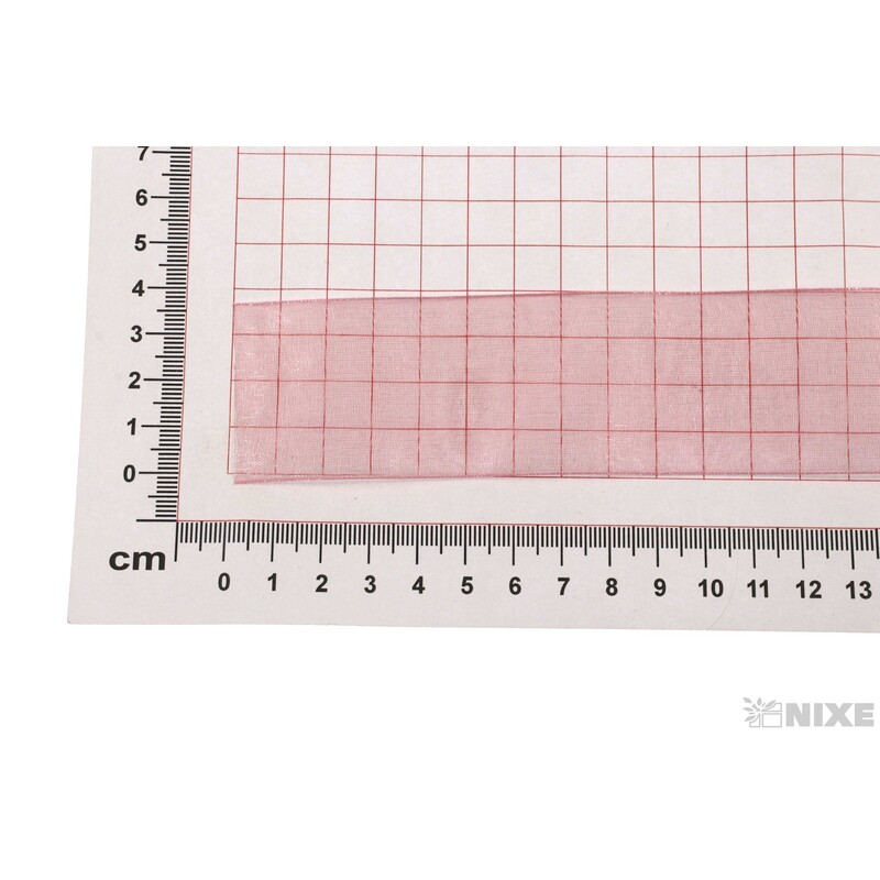 STUHA ORGANZA 40mmx50m*RŮŽOVÁ 107