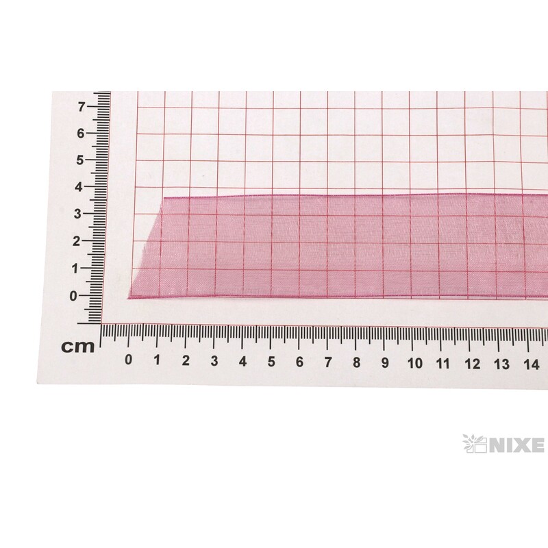 STUHA ORGANZA 40mmx50m*STARORŮŽOVÁ 130