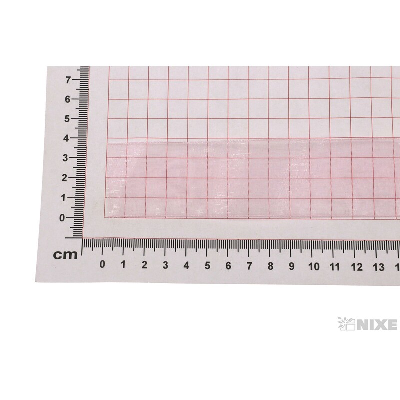 STUHA ORGANZA 40mmx50m*RŮŽOVÁ 165