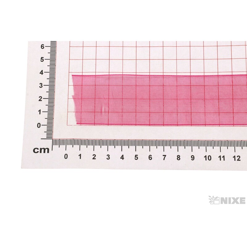 STUHA ORGANZA 40mmx50m*RŮŽOVÁ PINK 138