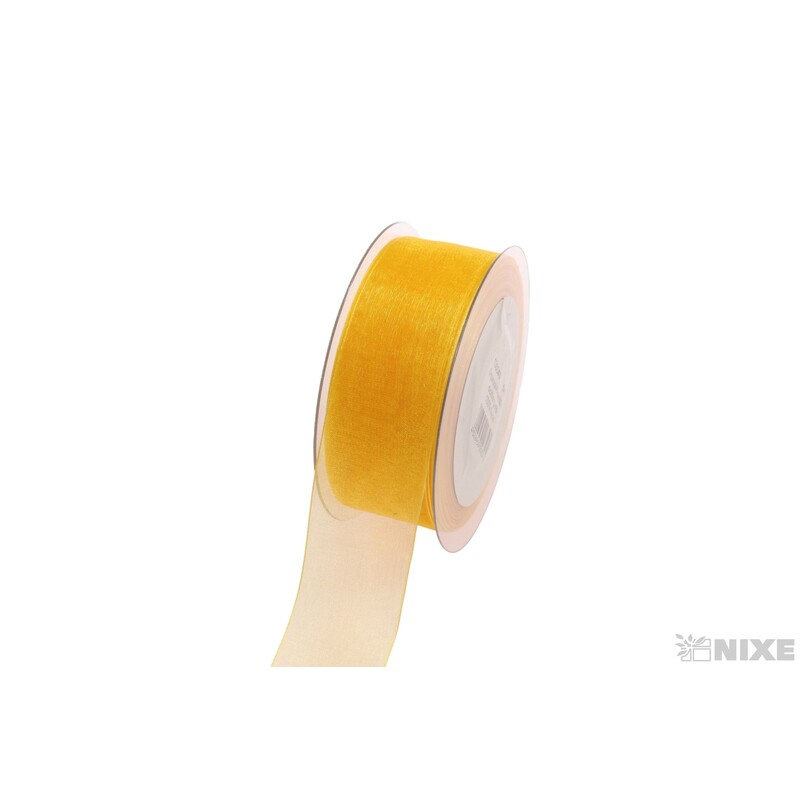 STUHA ORGANZA 40mmx50m*ŽLUTÁ 145