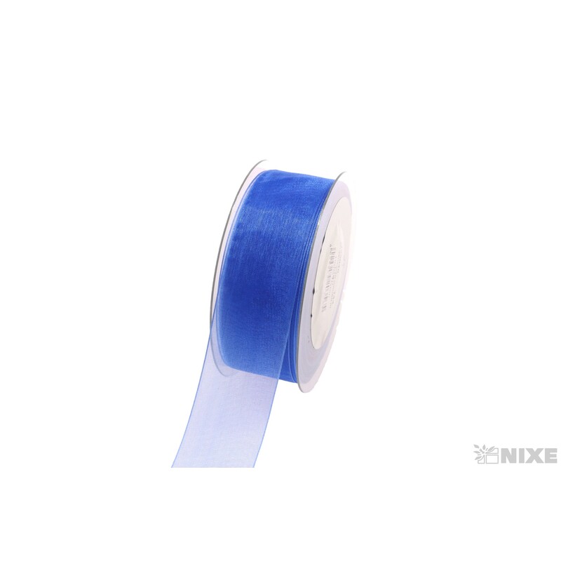 STUHA ORGANZA 40mmx50m*MODRÁ TM. 144