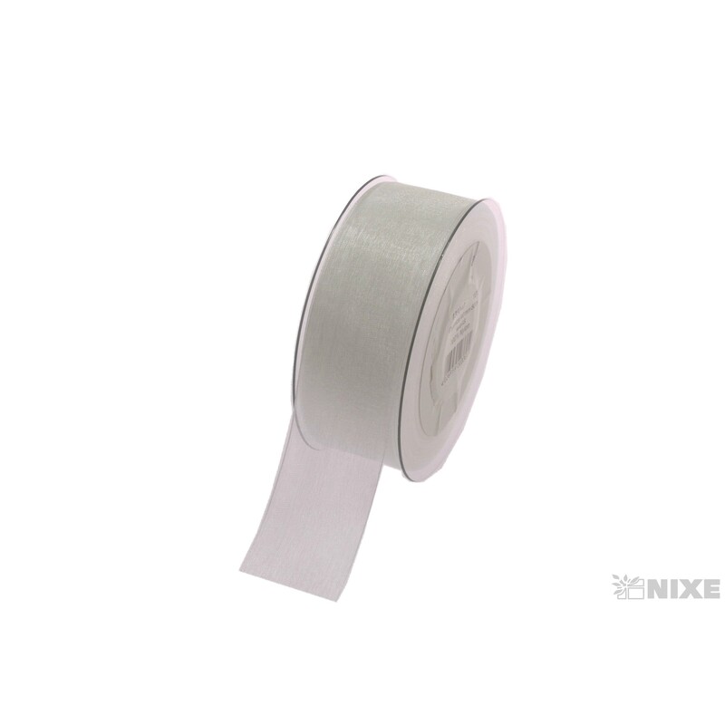 STUHA ORGANZA 40mmx50m*BÍLÁ 101