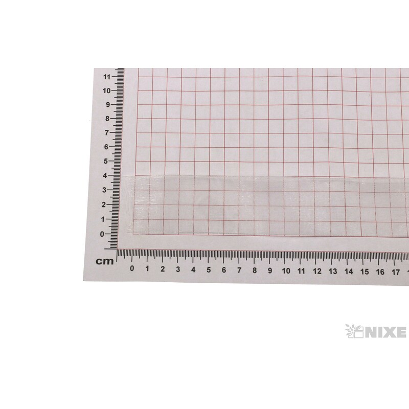 STUHA ORGANZA 40mmx50m*BÍLÁ 101