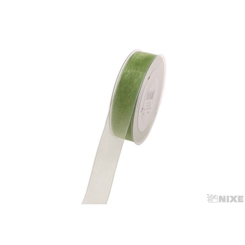 STUHA ORGANZA 25mmx50m*ZELENÁ SV. 109