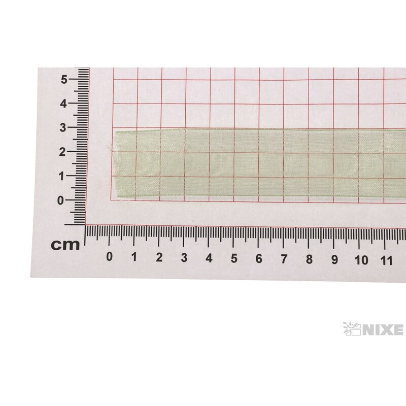 STUHA ORGANZA 25mmx50m*ZELENÁ SV. 109