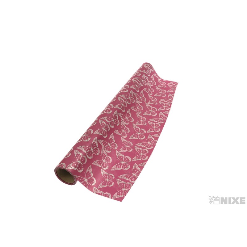 ROLE PLAST MOTÝL 50cmx9yd*RŮŽOVÁ TM.