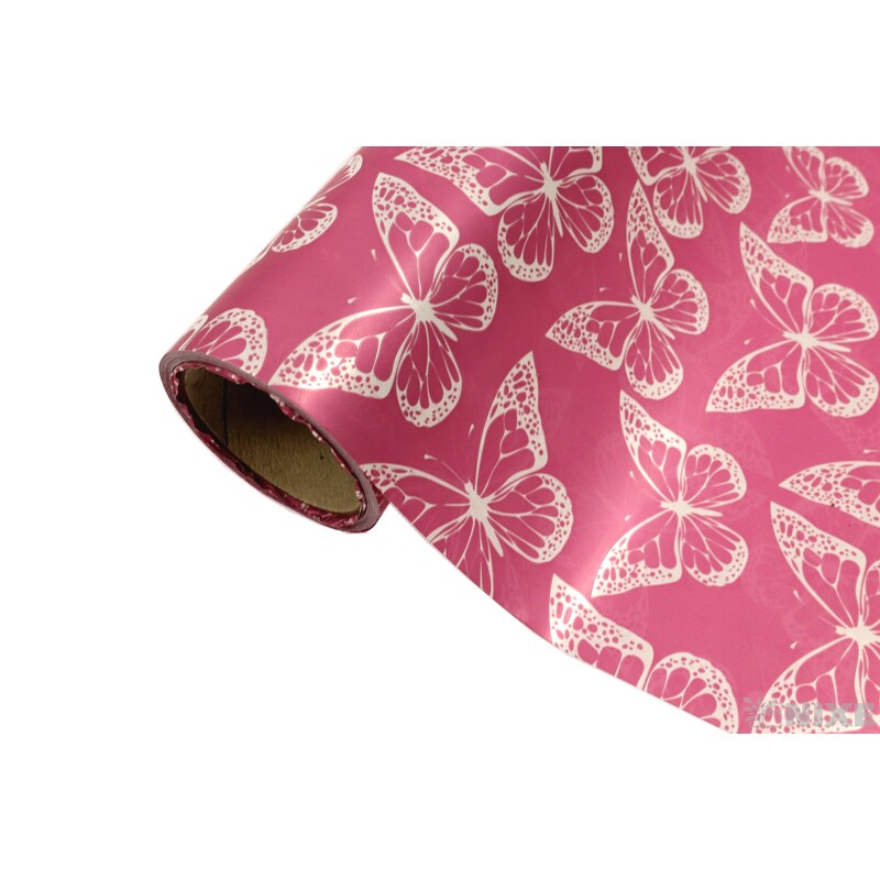 ROLE PLAST MOTÝL 50cmx9yd*RŮŽOVÁ TM.