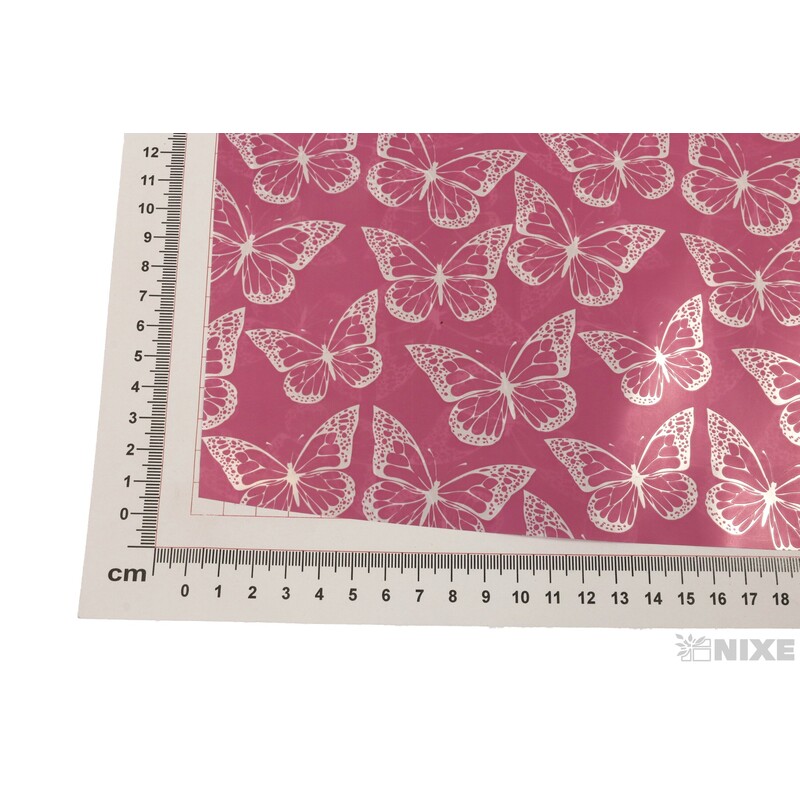 ROLE PLAST MOTÝL 50cmx9yd*RŮŽOVÁ TM.