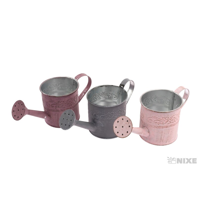 PLECHOVÁ KONEV 10x10cm*MIX BAREV