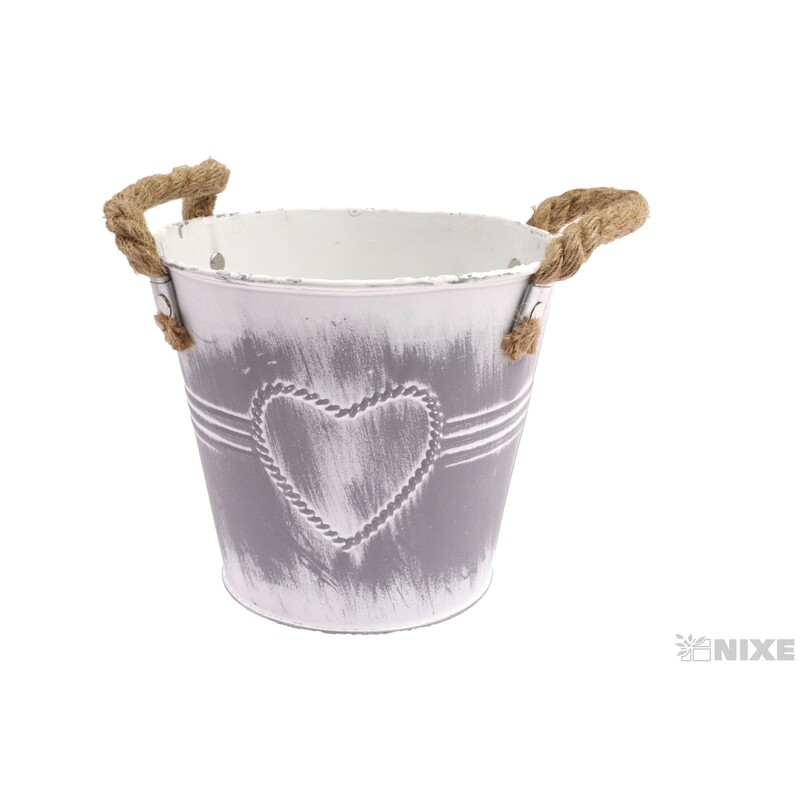 PLECHOVÝ OBAL 17x15cm*BÍLÁ