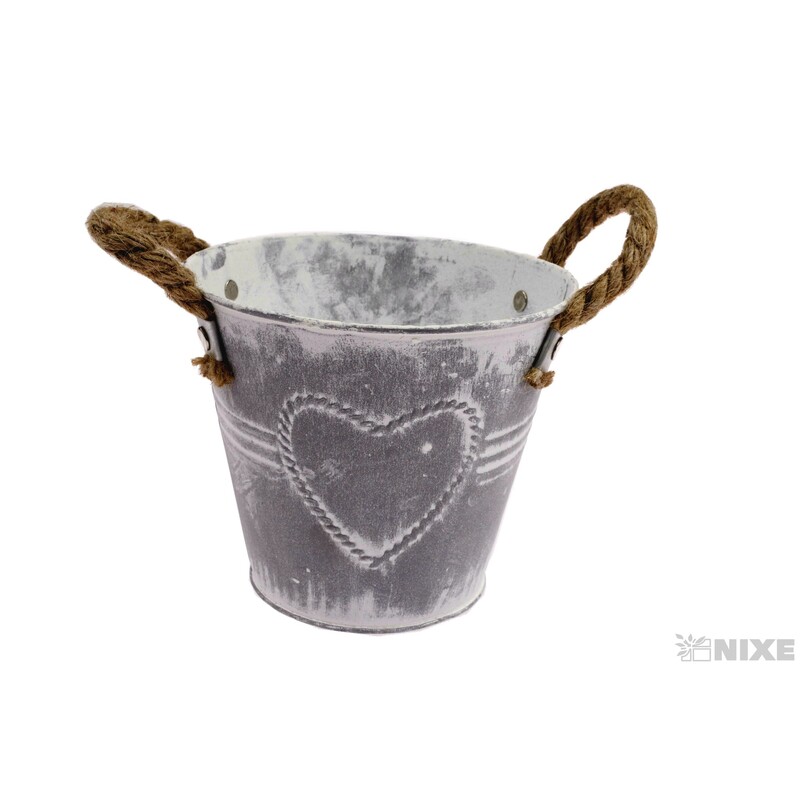 PLECHOVÝ OBAL 14x13cm*BÍLÁ