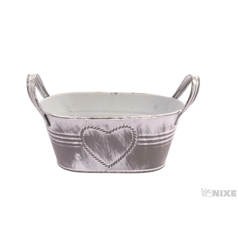 PLECHOVÝ OBAL 20x09cm*BÍLÁ V+