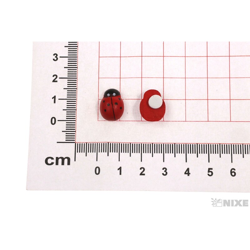 BERUŠKA NALEP 1,5cm 36ks*ČERVENÁ