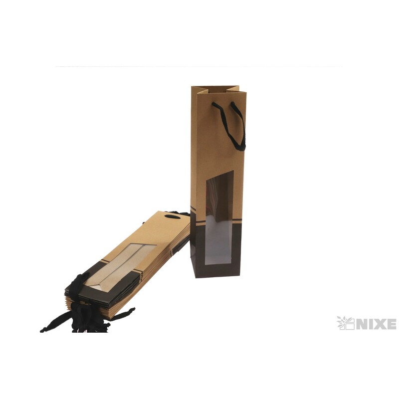 TAŠKA OKNO SEDUCTION 9,1x9,5x38,5cm*PŘÍRODNÍ