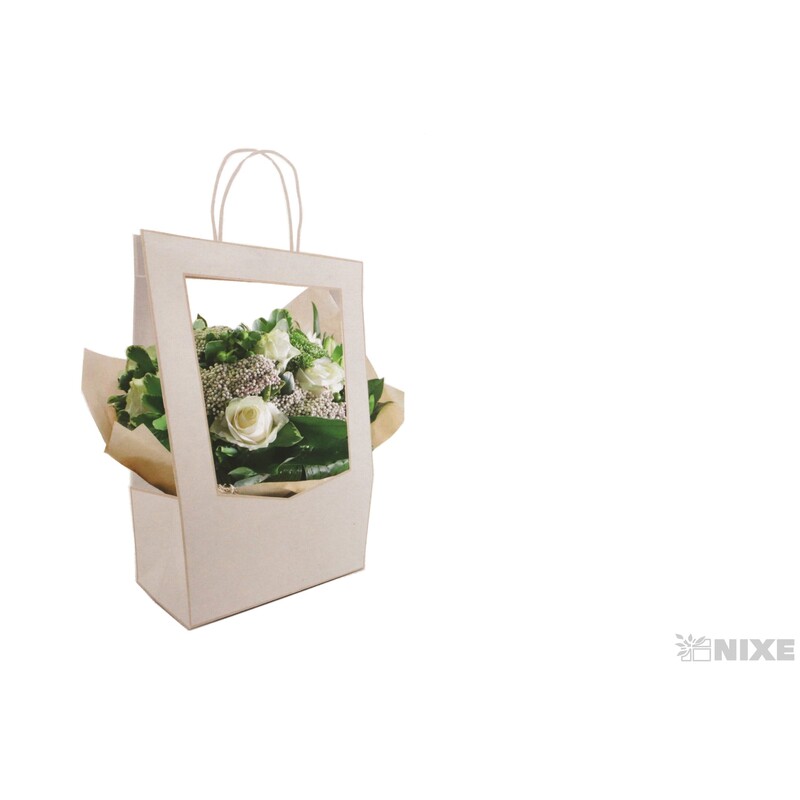 TAŠKA MEDAILLON 23x14x38cm*BÍLÁ