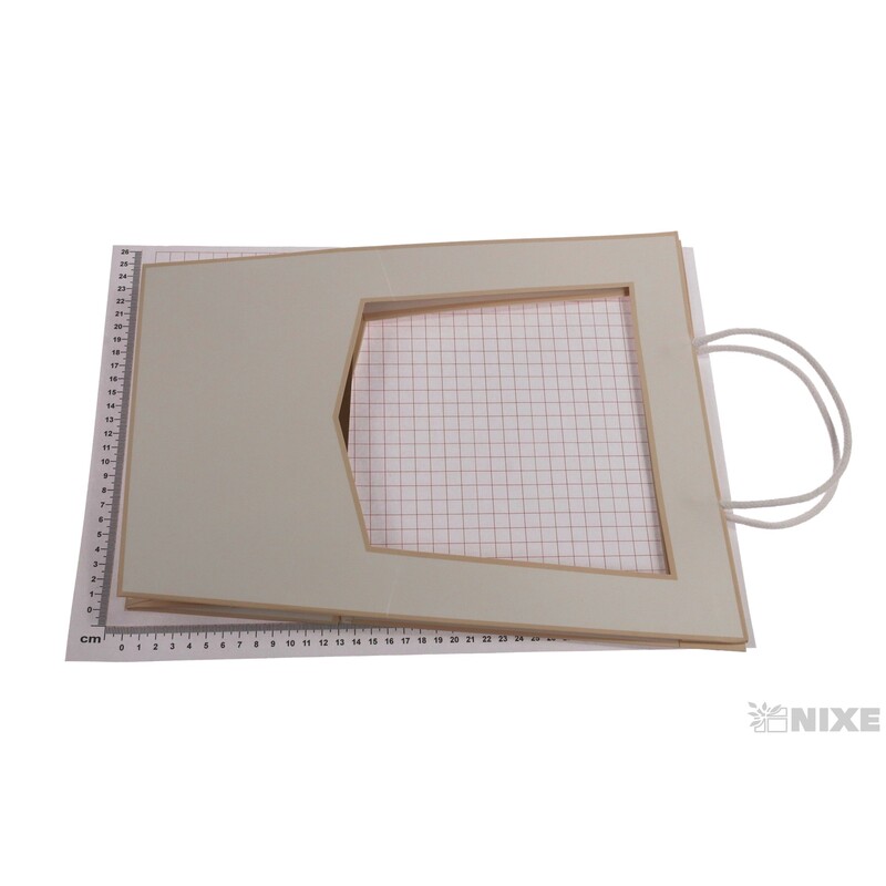 TAŠKA MEDAILLON 23x14x38cm*BÍLÁ