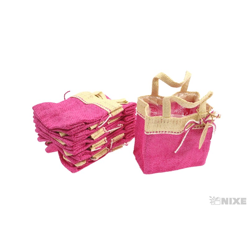 TAŠKA FIJI 12x08x13cm*RŮŽOVÁ TM.