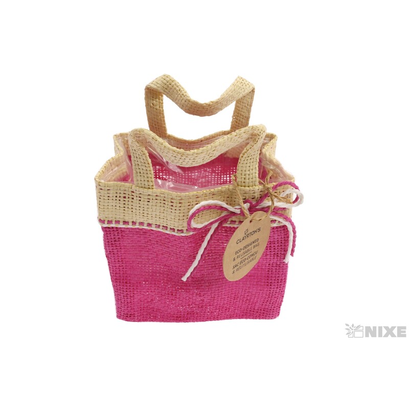 TAŠKA FIJI 12x08x13cm*RŮŽOVÁ TM.