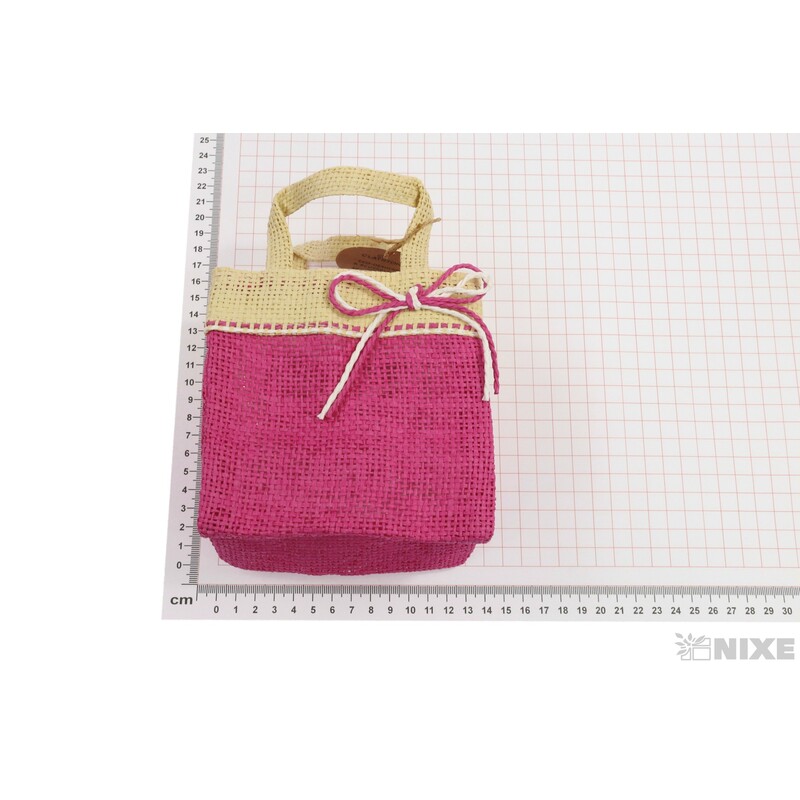 TAŠKA FIJI 12x08x13cm*RŮŽOVÁ TM.