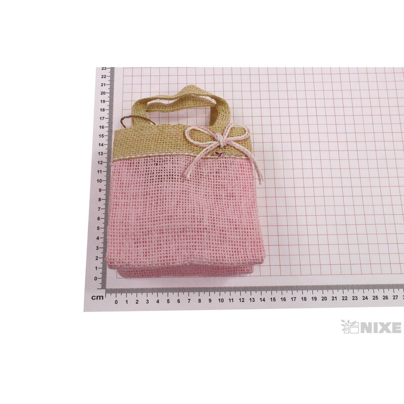 TAŠKA FIJI 12x08x13cm*RŮŽOVÁ