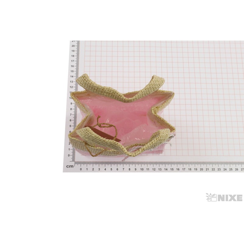 TAŠKA FIJI 12x08x13cm*RŮŽOVÁ